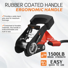 Load image into Gallery viewer, 1"x10' Ratchet Straps 1,500 LBS (2-Packs)