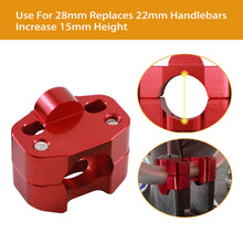 Load image into Gallery viewer, Bar Adapt Riser (22mm to 28mm)