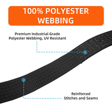 Load image into Gallery viewer, 2"x27' Ratchet Straps 10,000 LBS (1-Pack)