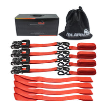 Load image into Gallery viewer, 1.5" x 15' Ratchet Straps 3,000 LBS (4-Packs)
