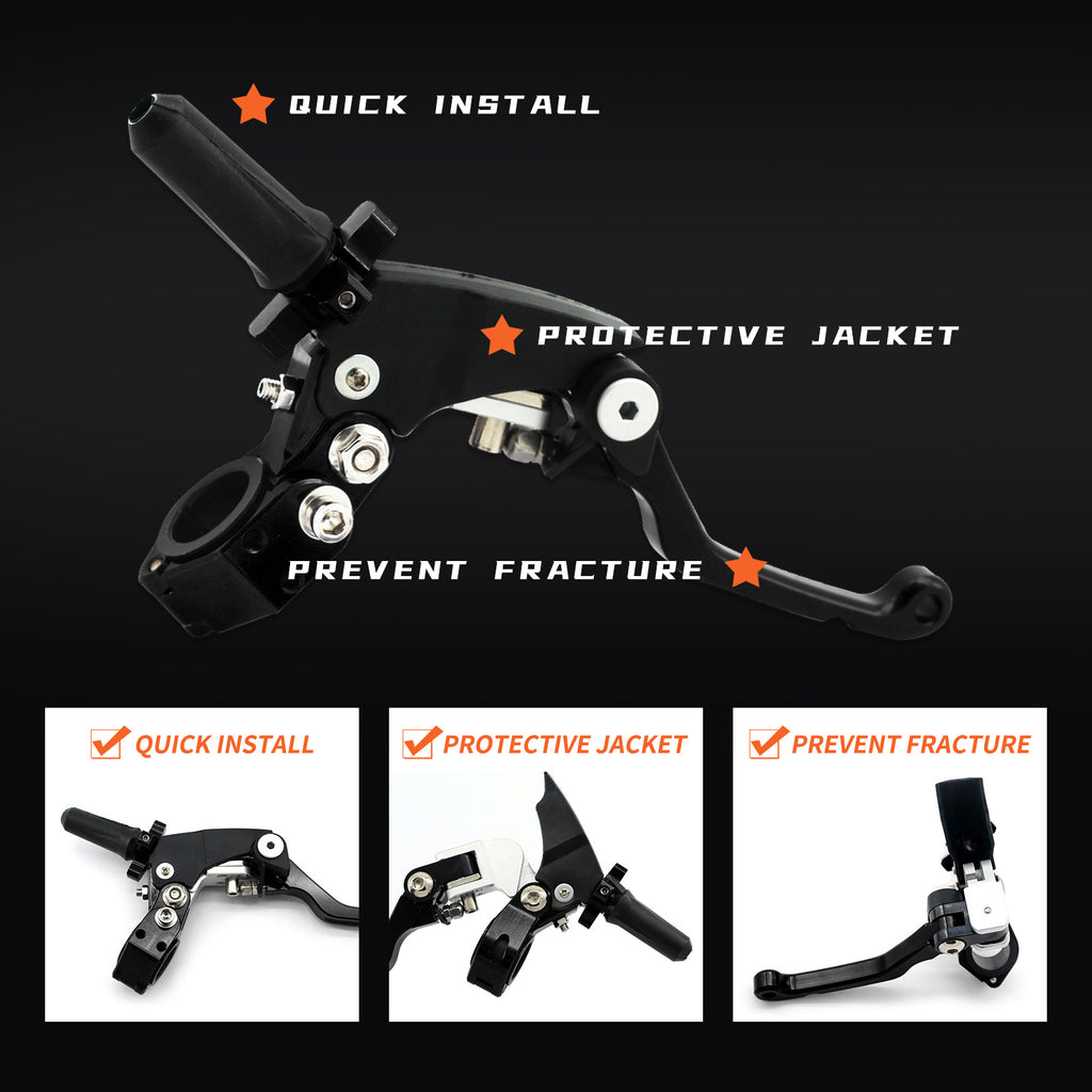 360° Folding Brake Clutch Lever for CRF KAYO BOSUER