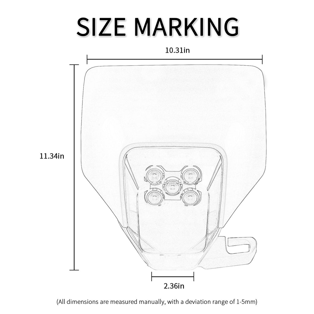 LED Headlight for FC FE TC TE (5 bulbs)
