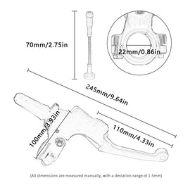 Clutch Lever 7075 Aluminum