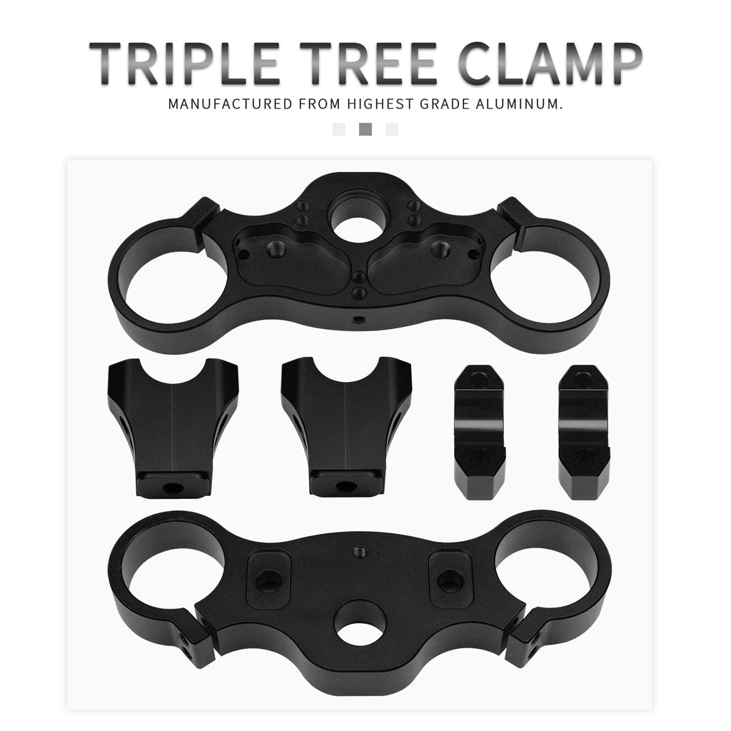 Universal Triple Clamp (22MM Bar)