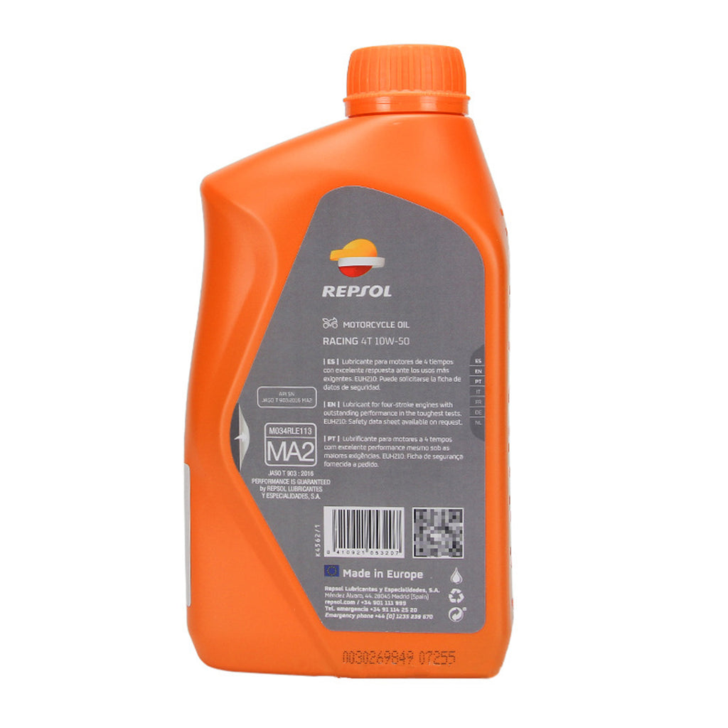 Repsol Racing Motor Oil 4T 10W40/50